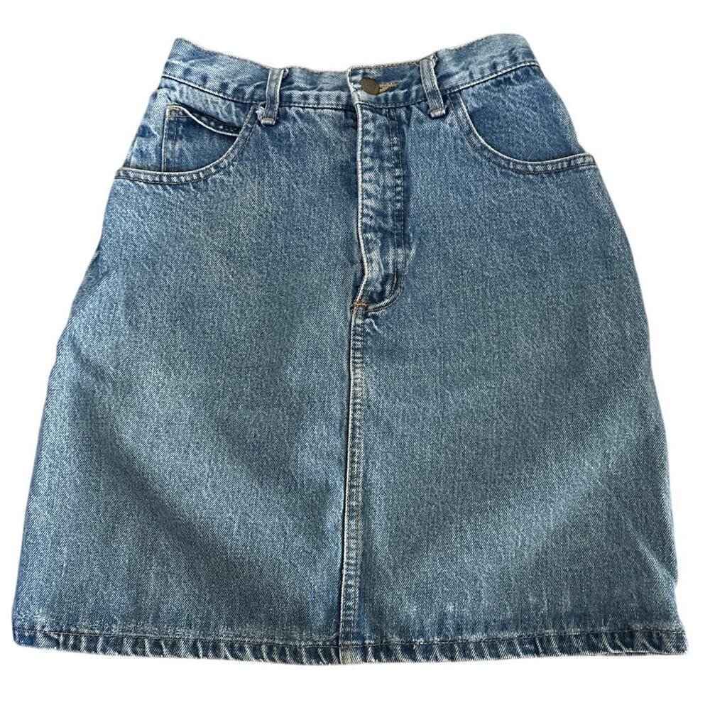 Vintage George Marciano for Guess Denim Skirt Size 29